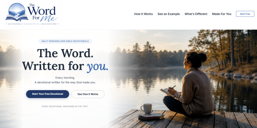 the word for me screenshot